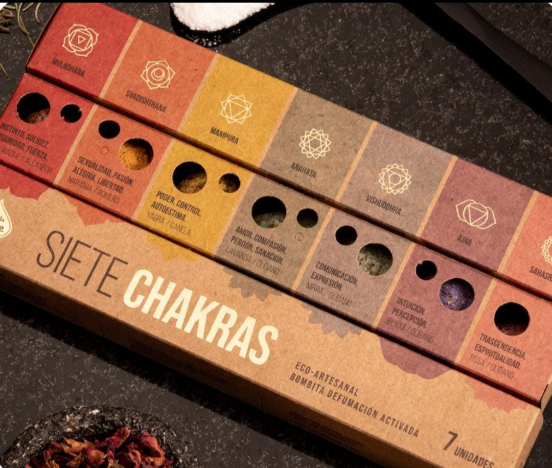 Bombita Defumacion - 7 chakras