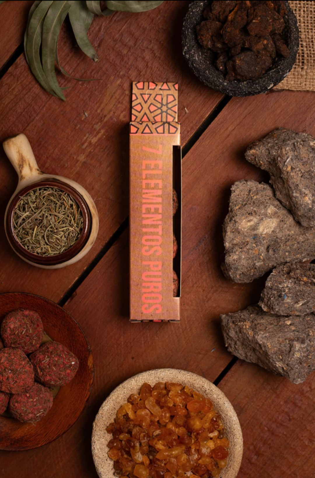 Bombita Defumacion x4 - 7 elementos puros