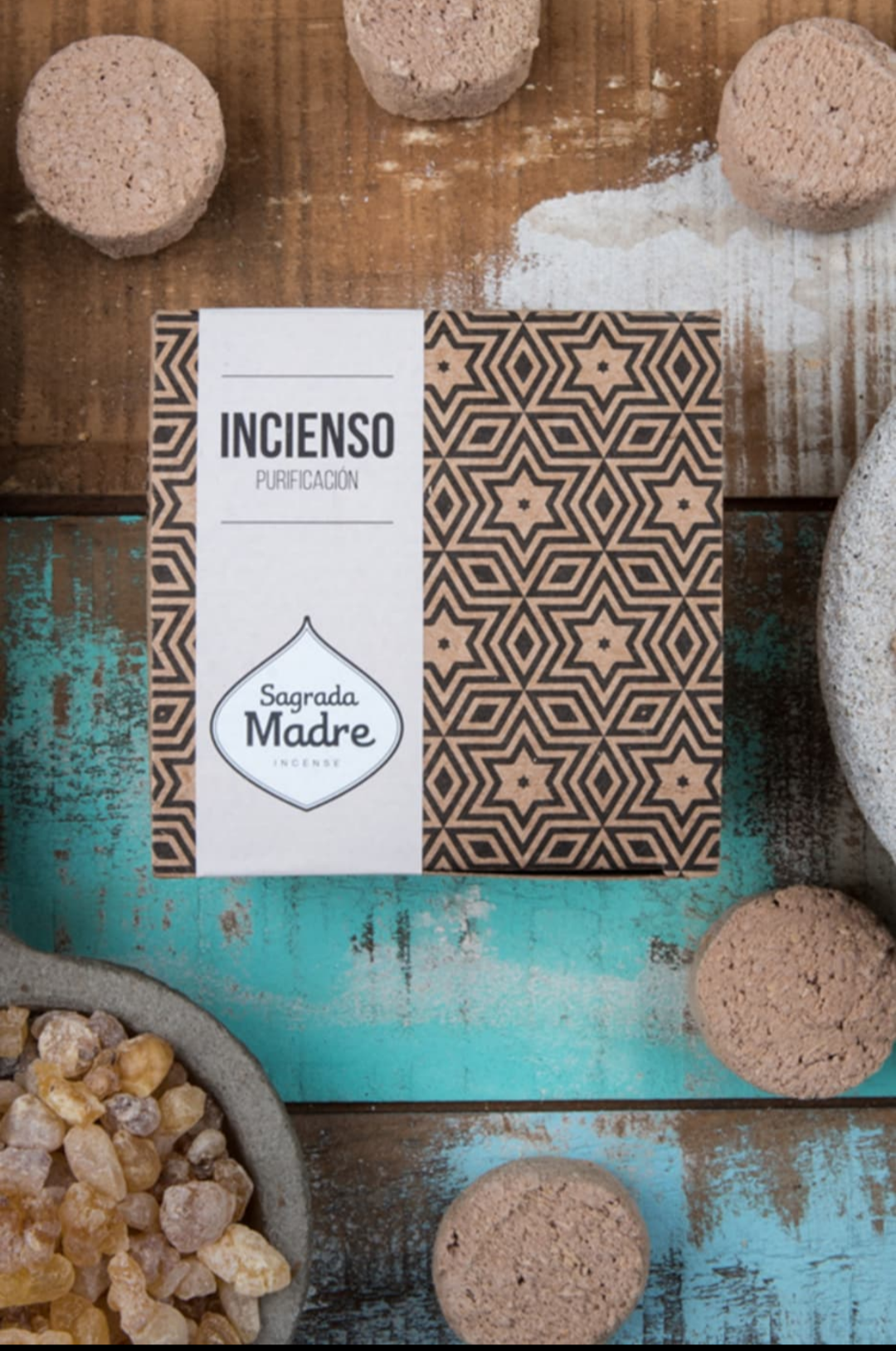 Bomba carbón x12 - Incienso