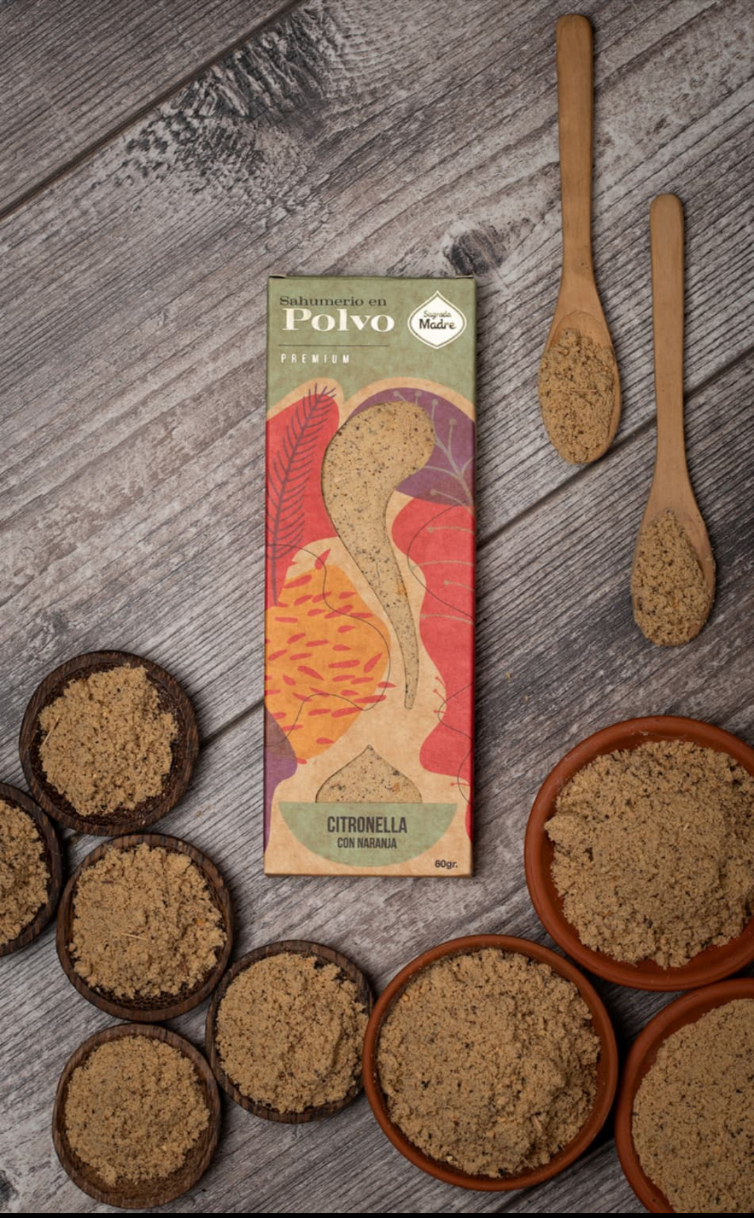 Incienso en polvo - Citronella