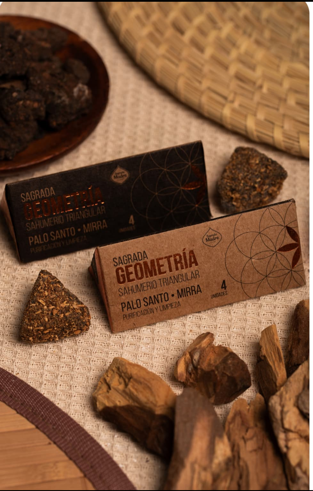 Sagrada Geometría - Palo Santo y mirra