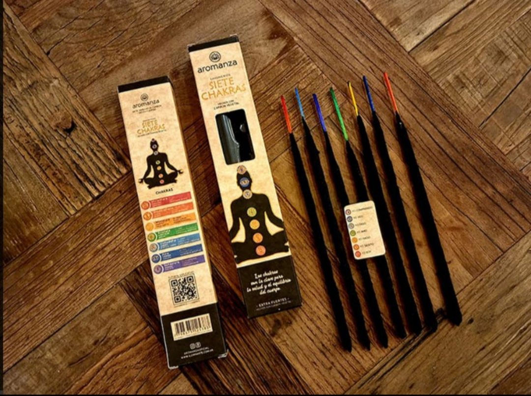 Incienso - 7 chakras