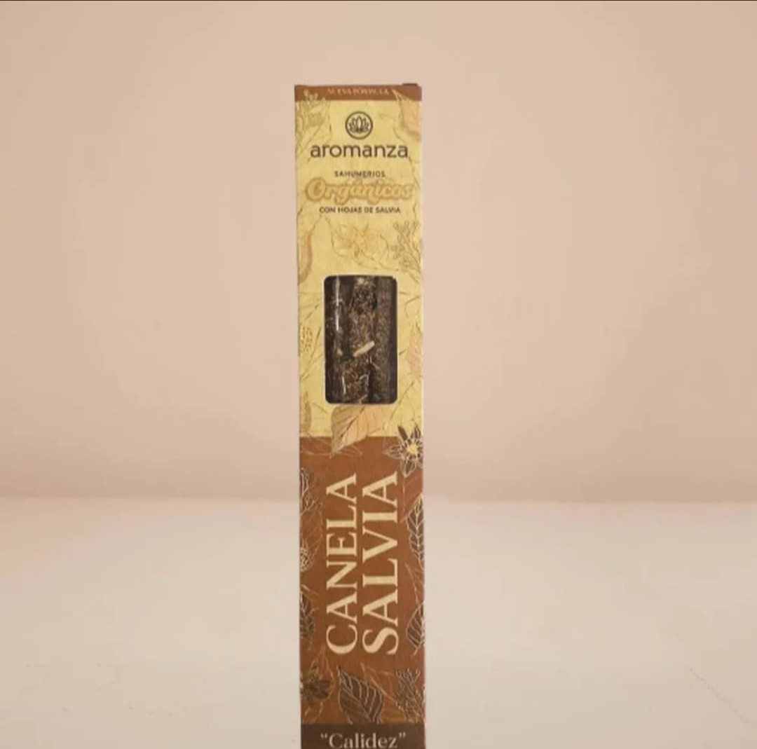 Incienso organico - Canela y salvia