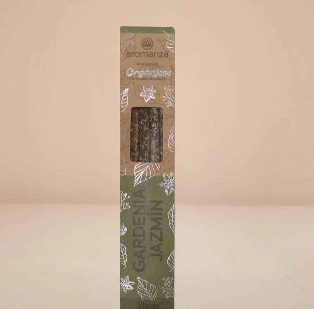 Incienso organico - Gardenia y jazmín