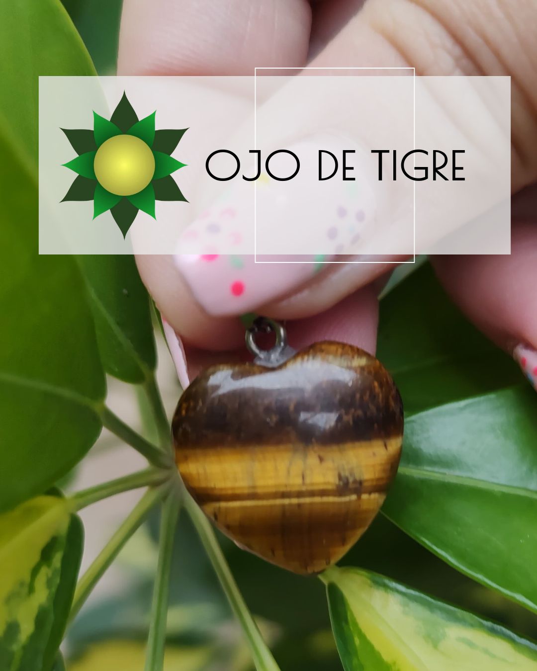 Ojo de tigre corazón
