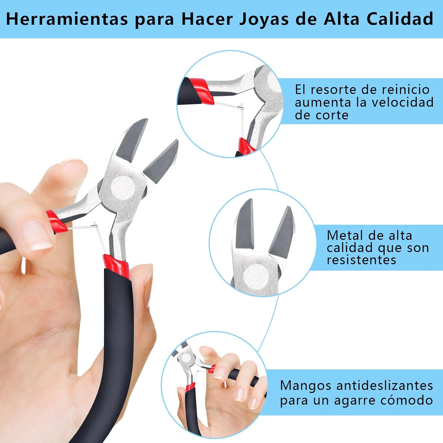 Kit 8 Alicates Profesionales para Joyería