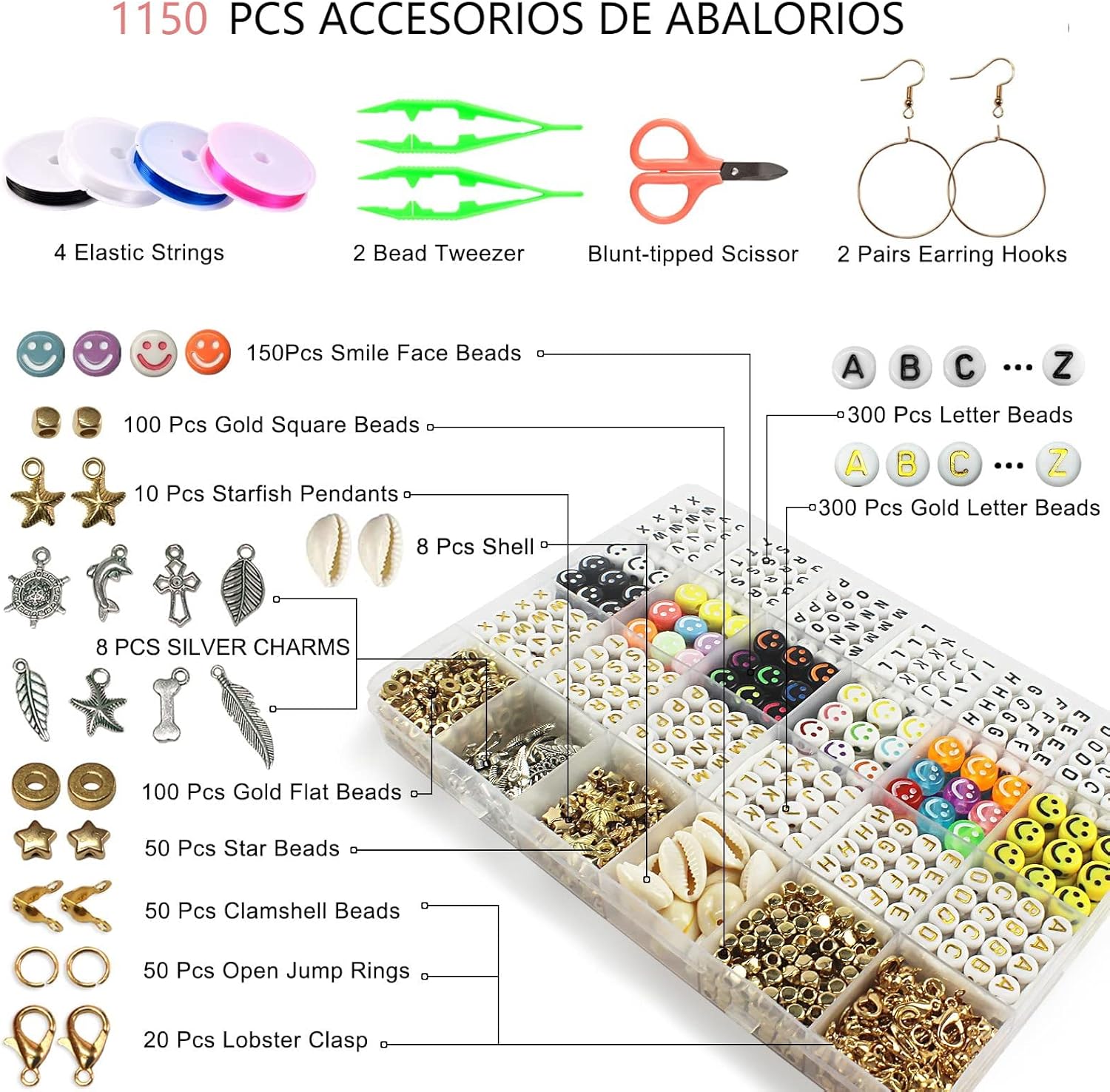 Kit para Hacer Pulseras 