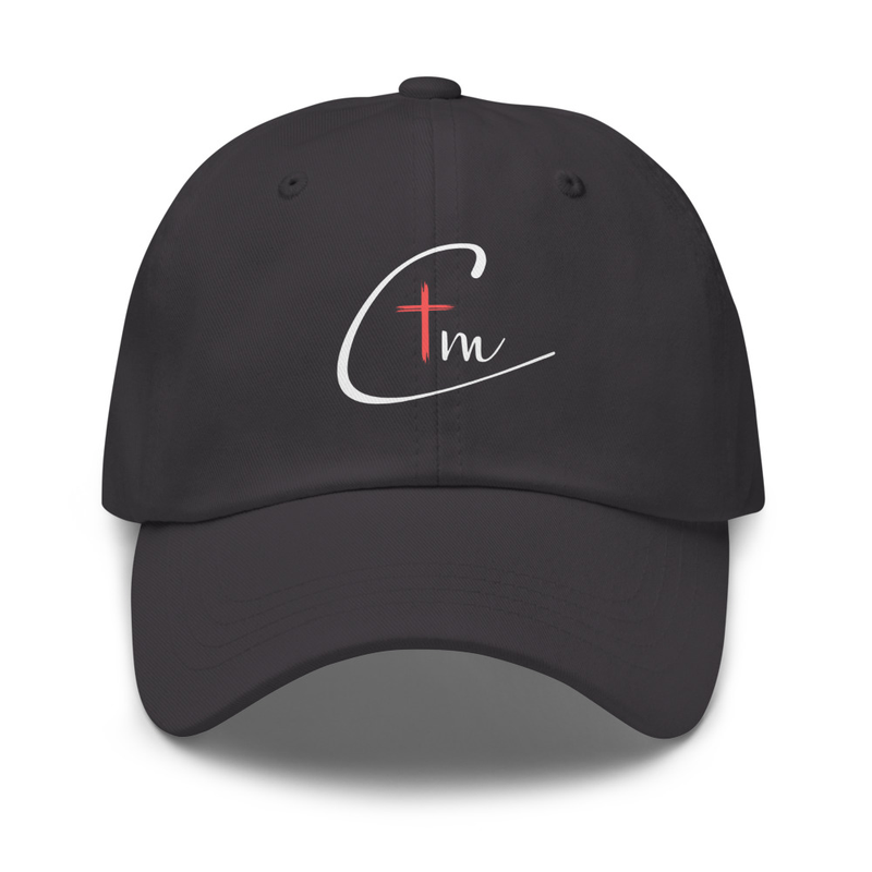 Black Christian Logo Baseball Cap