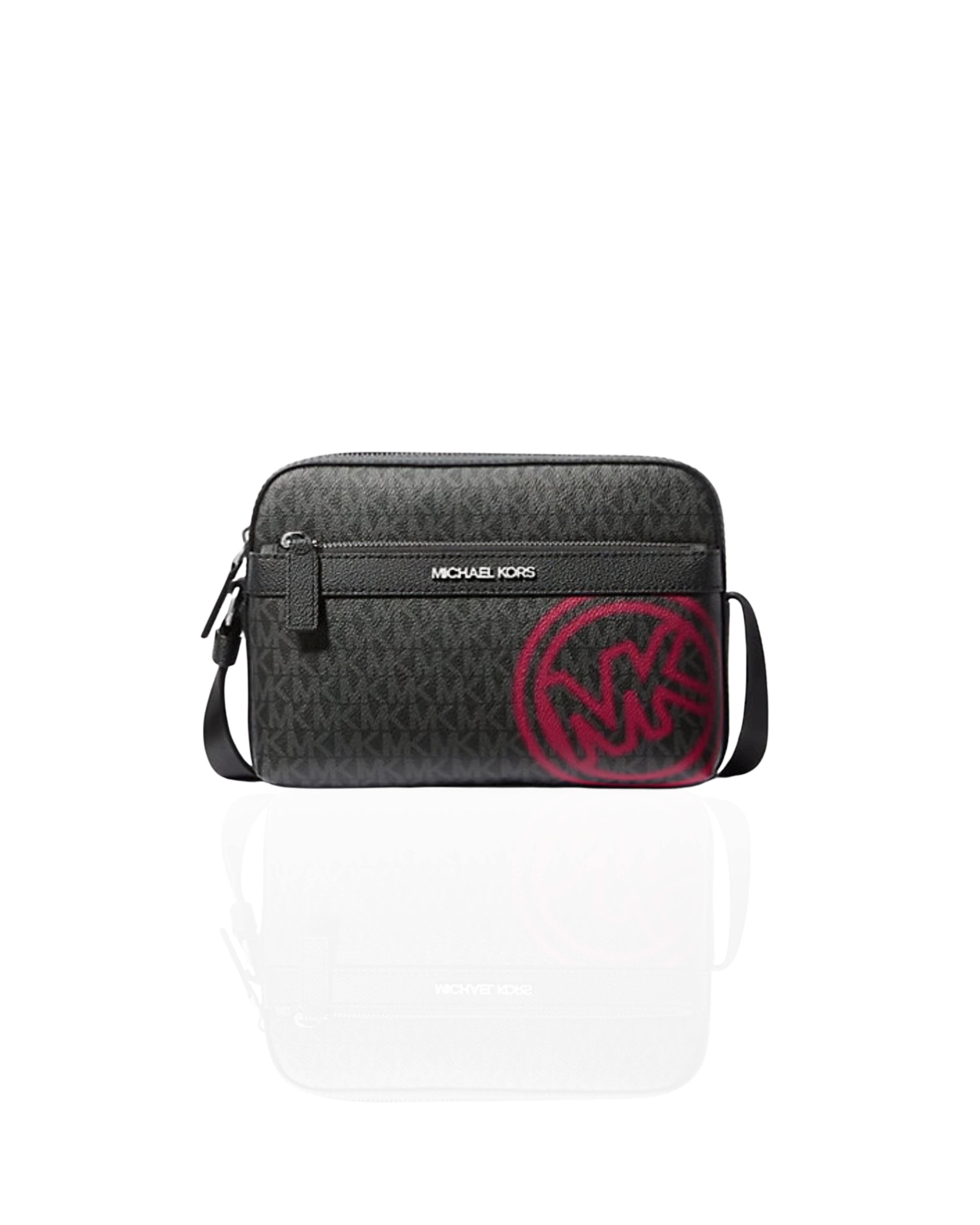 Bandolera Michael Kors Monograma Rojo