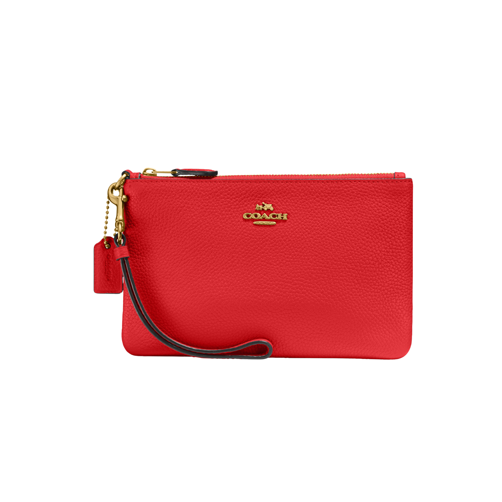 Wristlet Coach rojo