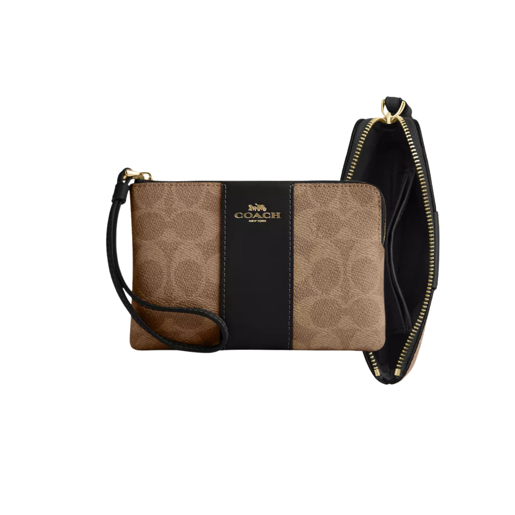 Wristlet Coach Monograma