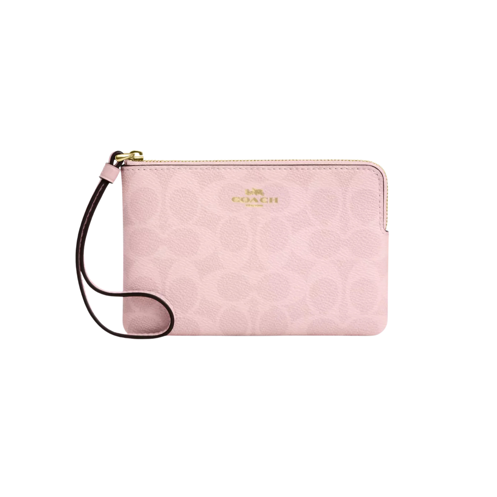 Wristlet Coach rosa