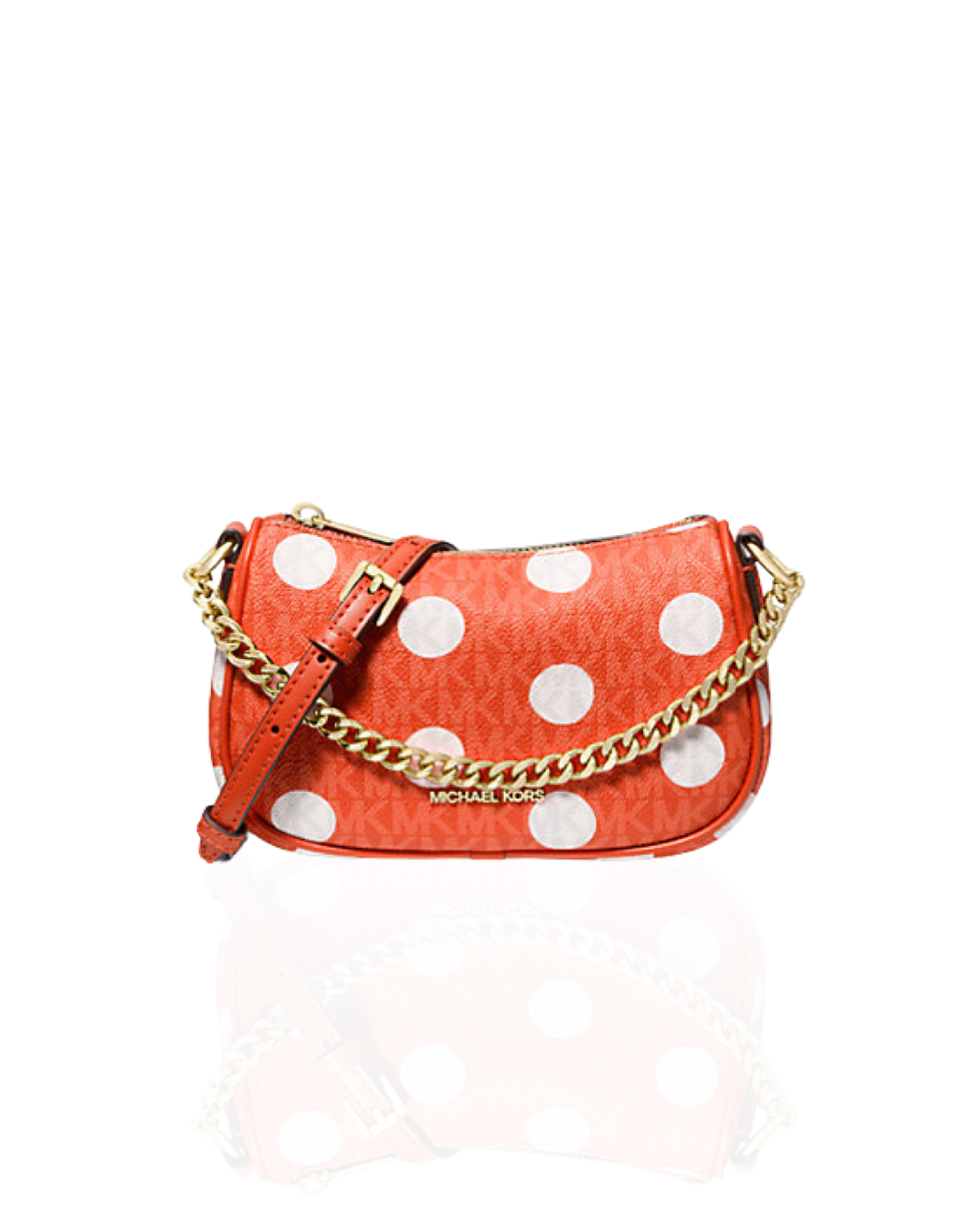 Bolso Michael Kors Polkadot Naranja