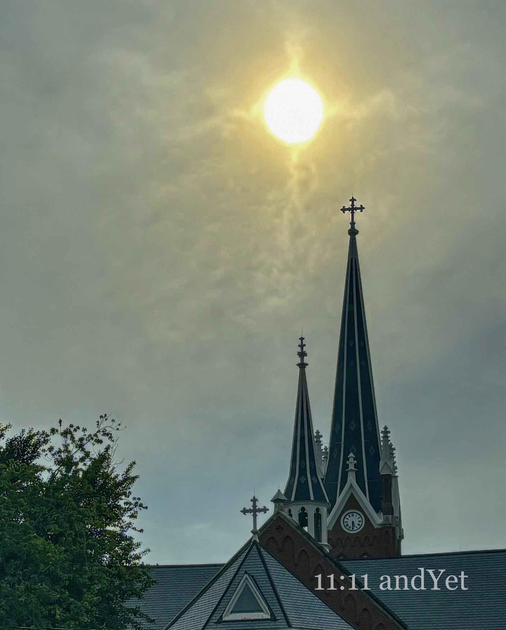 Sunlit Spires of St. Francis