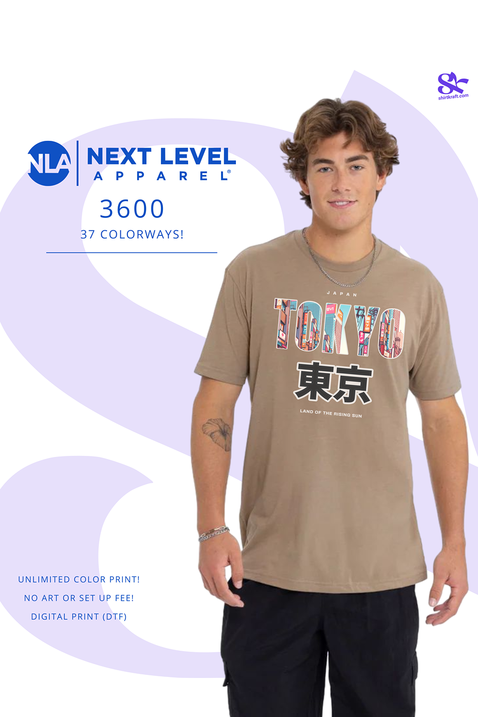 Next Level Apparel 3600