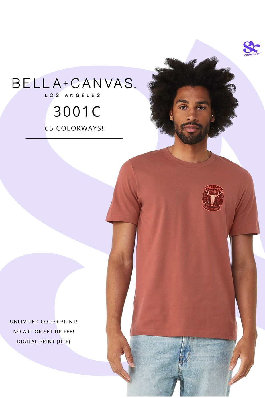 Bella + Canvas 3001C