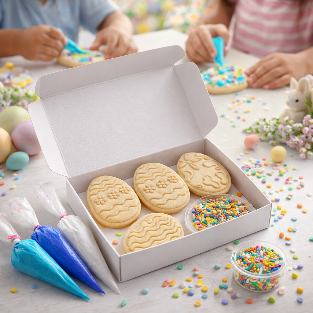 MINI KIT PARA DECORAR HUEVITOS DE GALLETAS - PASCUA DE RESURRECCIÓN 