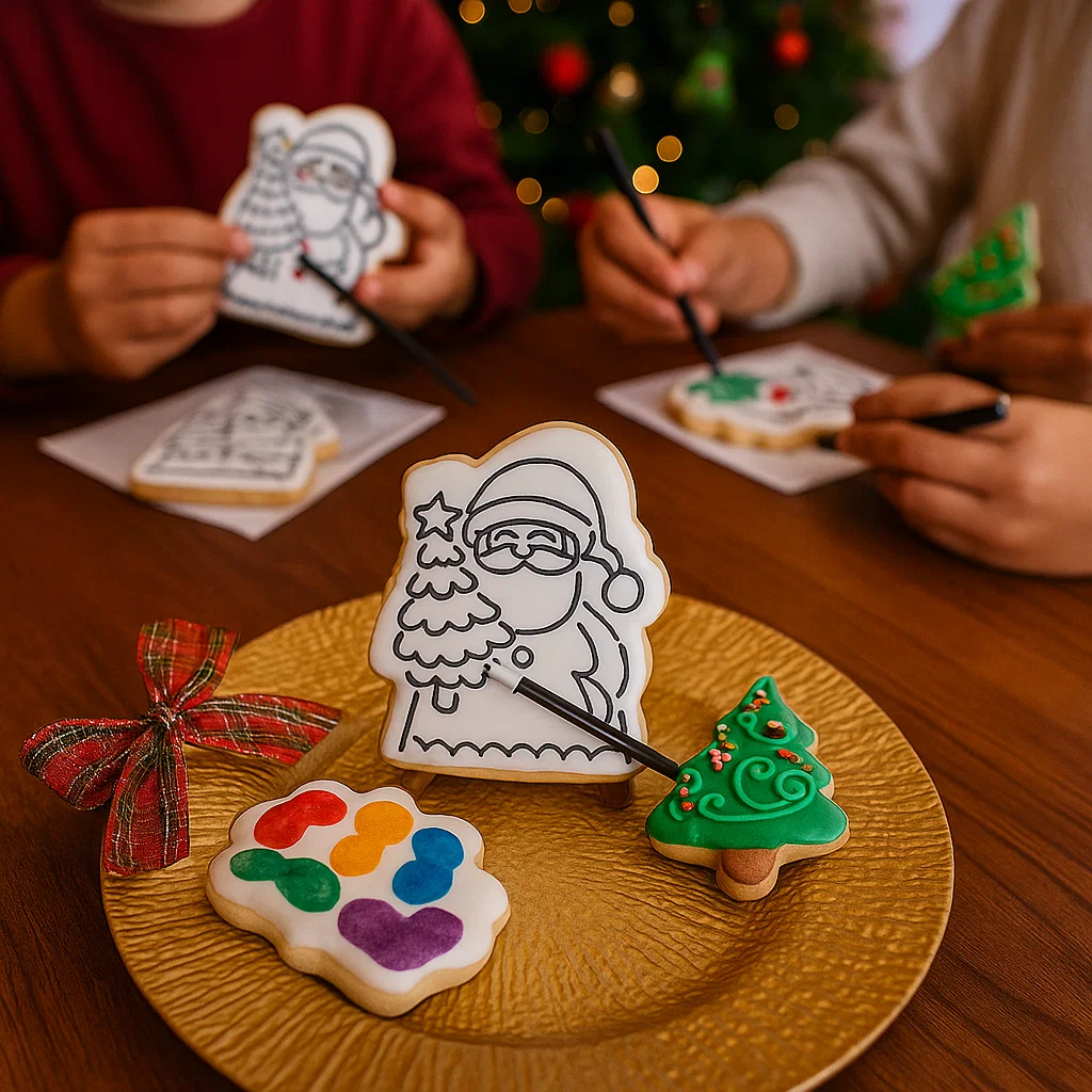 SET ACUARELA COMESTIBLE – NAVIDAD CREATIVA