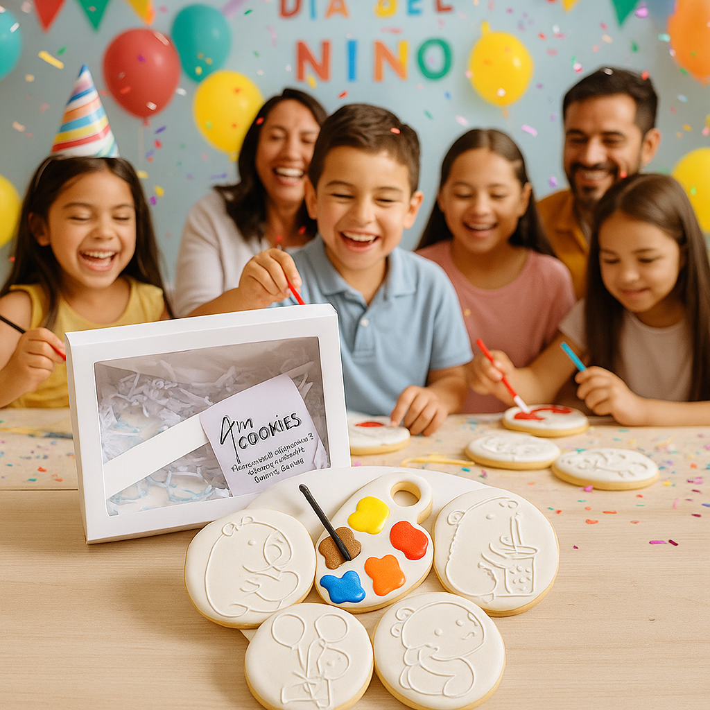 PINTA GALLETAS - DÍA DE LA NIÑEZ