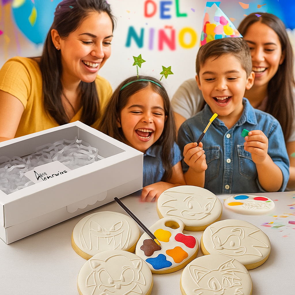 PINTA GALLETAS - DÍA DE LA NIÑEZ