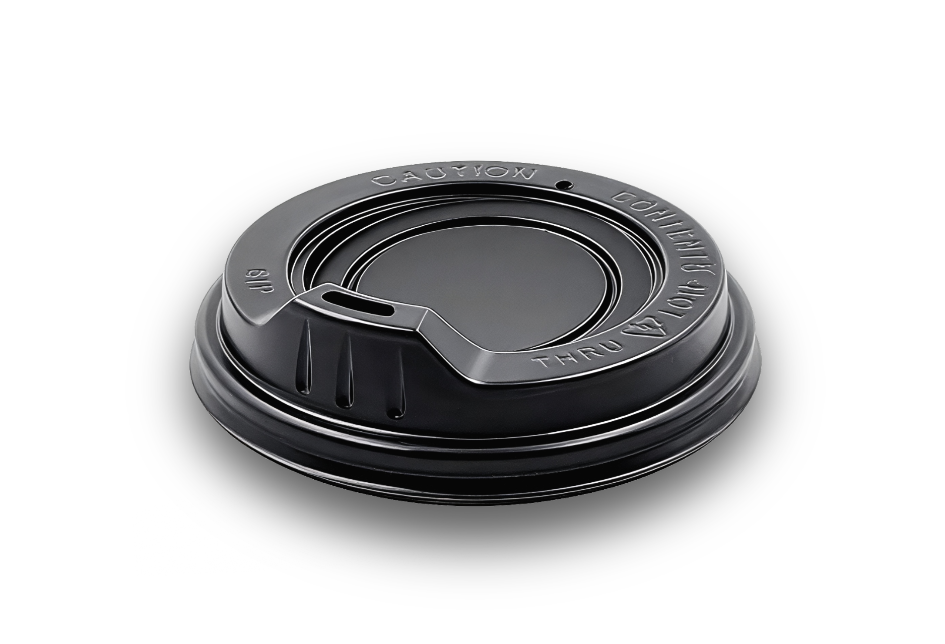 PLA Coffee Lids (Black)