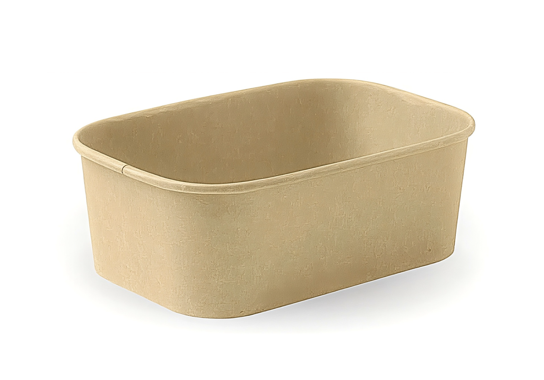PLA Coated Kraft Rectangular Containers