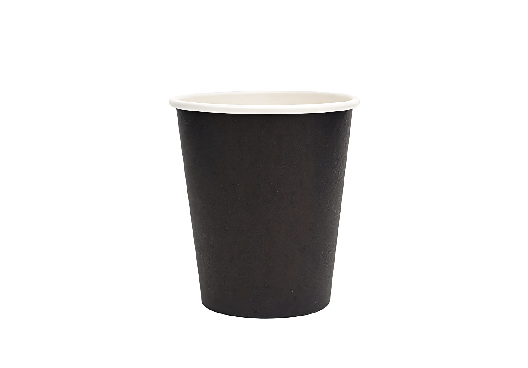 90mm Single Wall Paper PLA Coated Cup (Black)