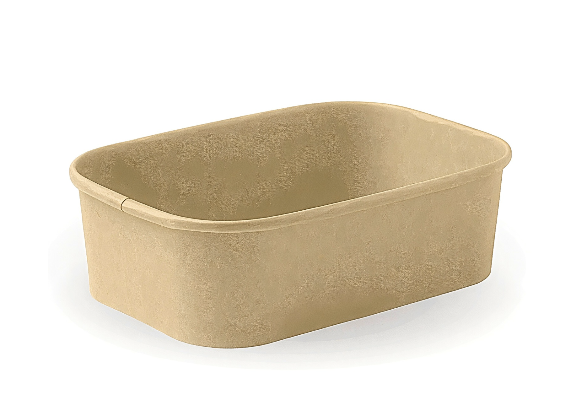 PLA Coated Kraft Rectangular Containers