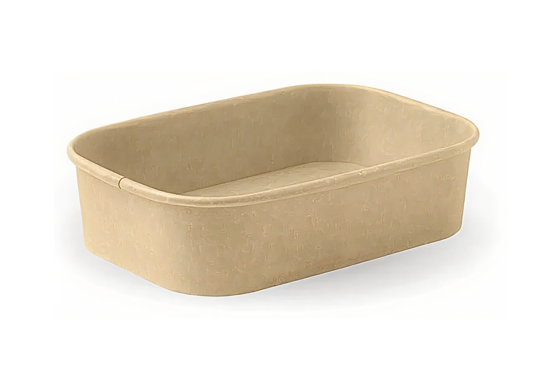PLA Coated Kraft Rectangular Containers