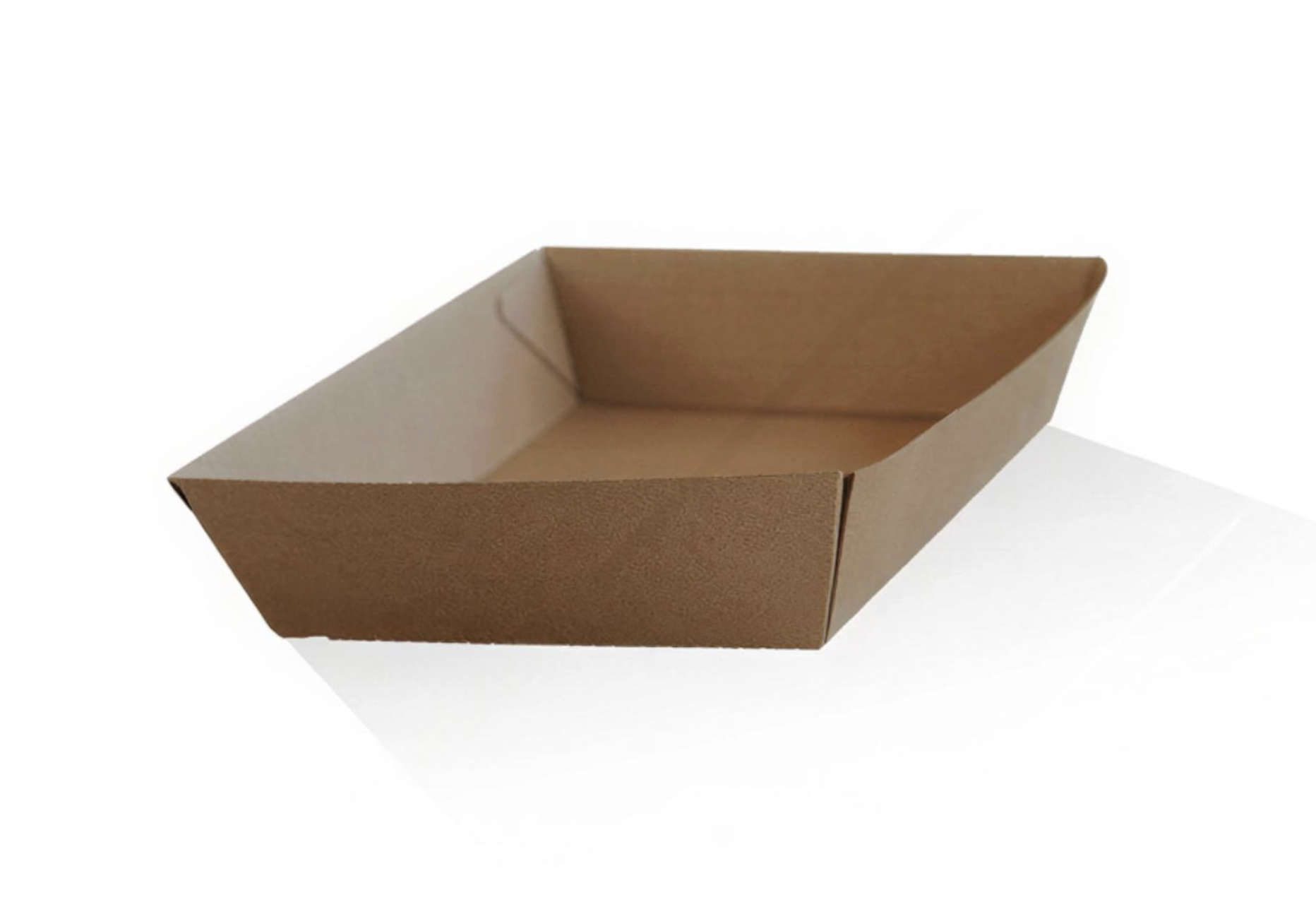 Tray Medium Plain/Brown