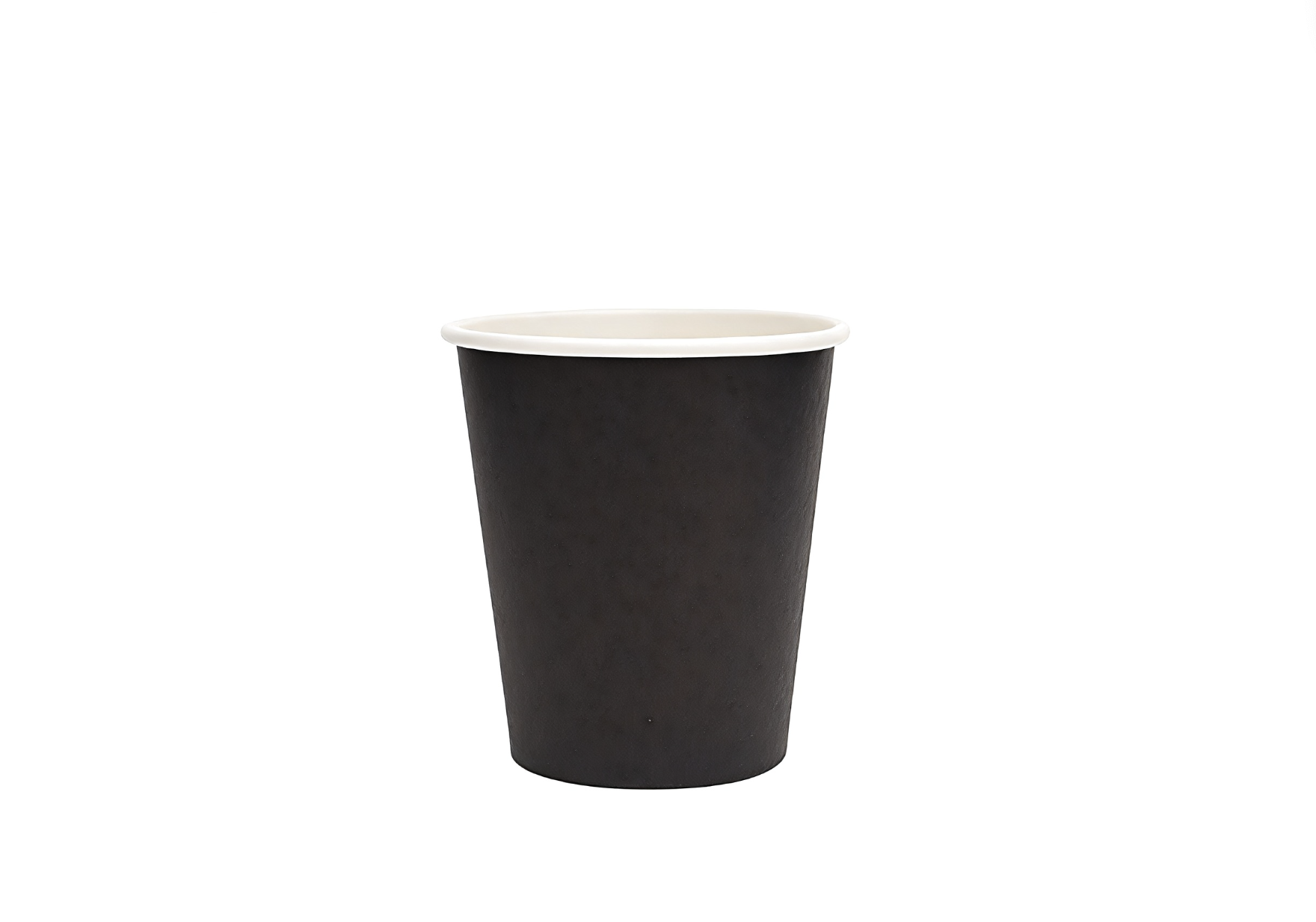 90mm Single Wall Paper PLA Coated Cup (Black)