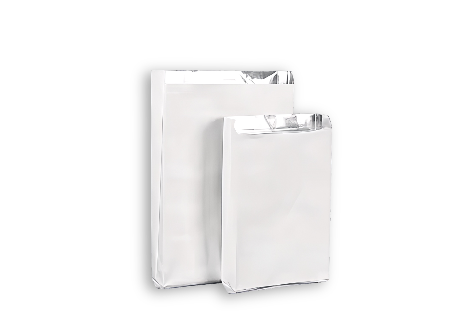  Plain Foil Chicken Bags (White)