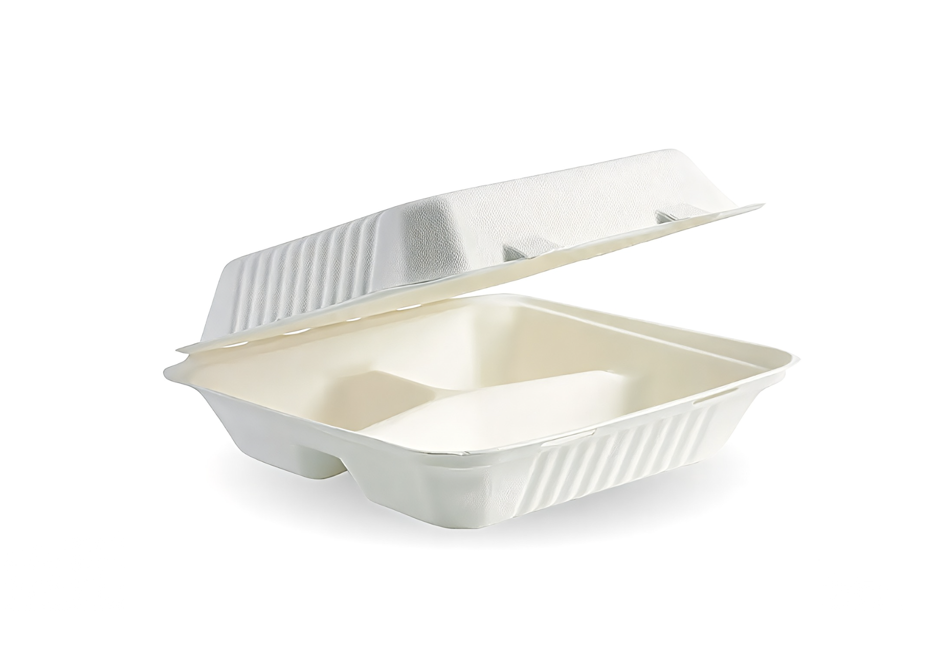 Sugarcane Clamshell 9Inch (3 Compartments)