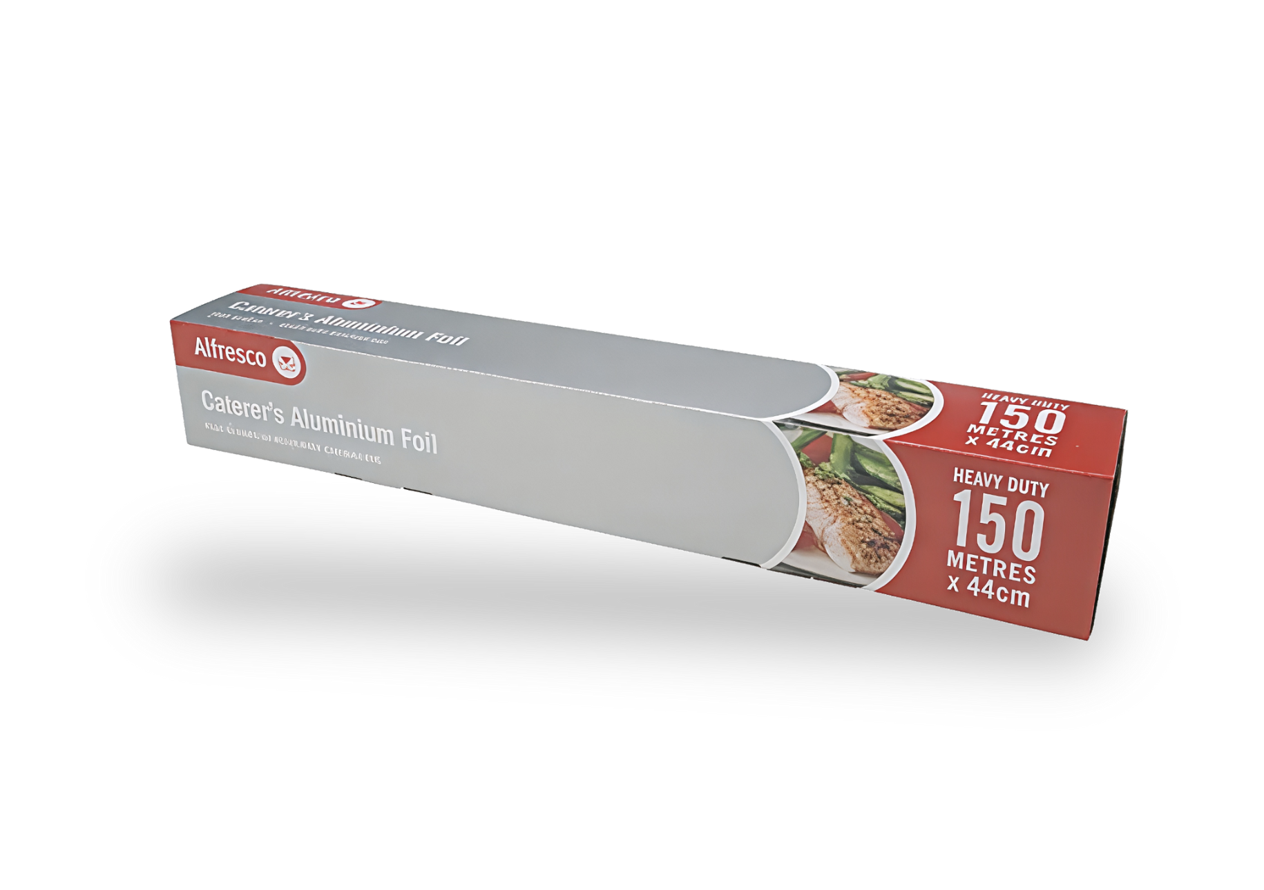 Heavy Duty-Aluminium Foil Roll 44cm x 150m