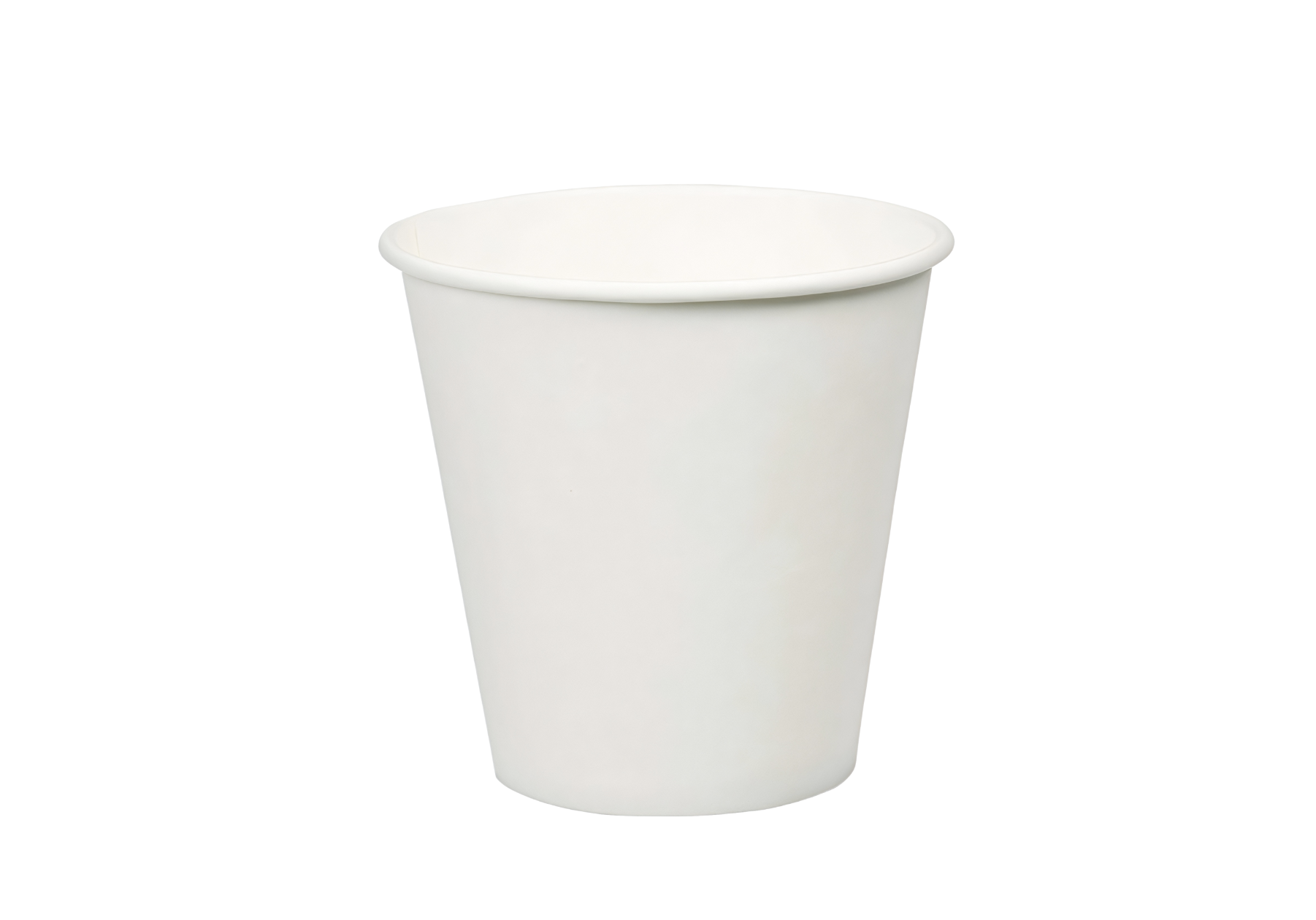 90mm Single Wall Paper PLA Coated Cup (White)