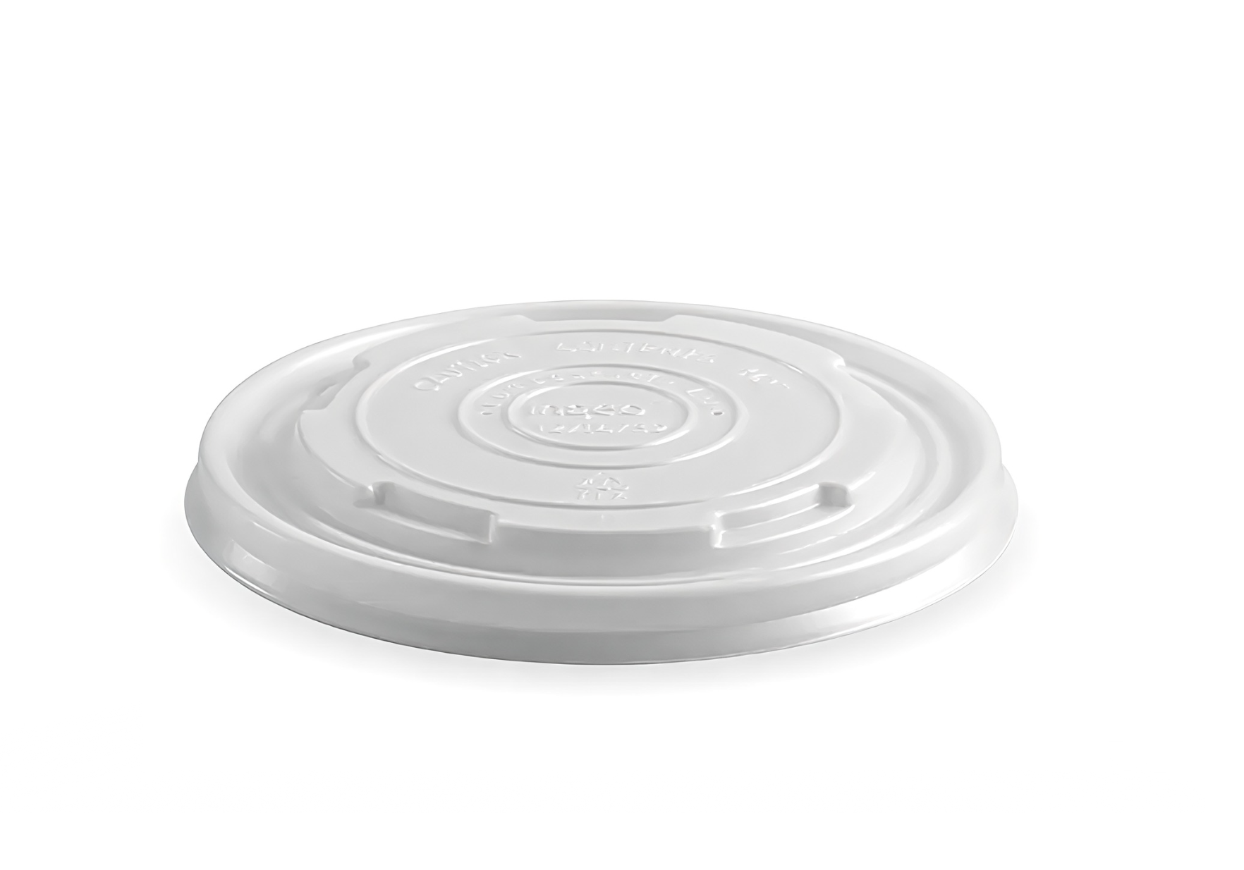 White PLA Bowl Lid (12-32OZ)