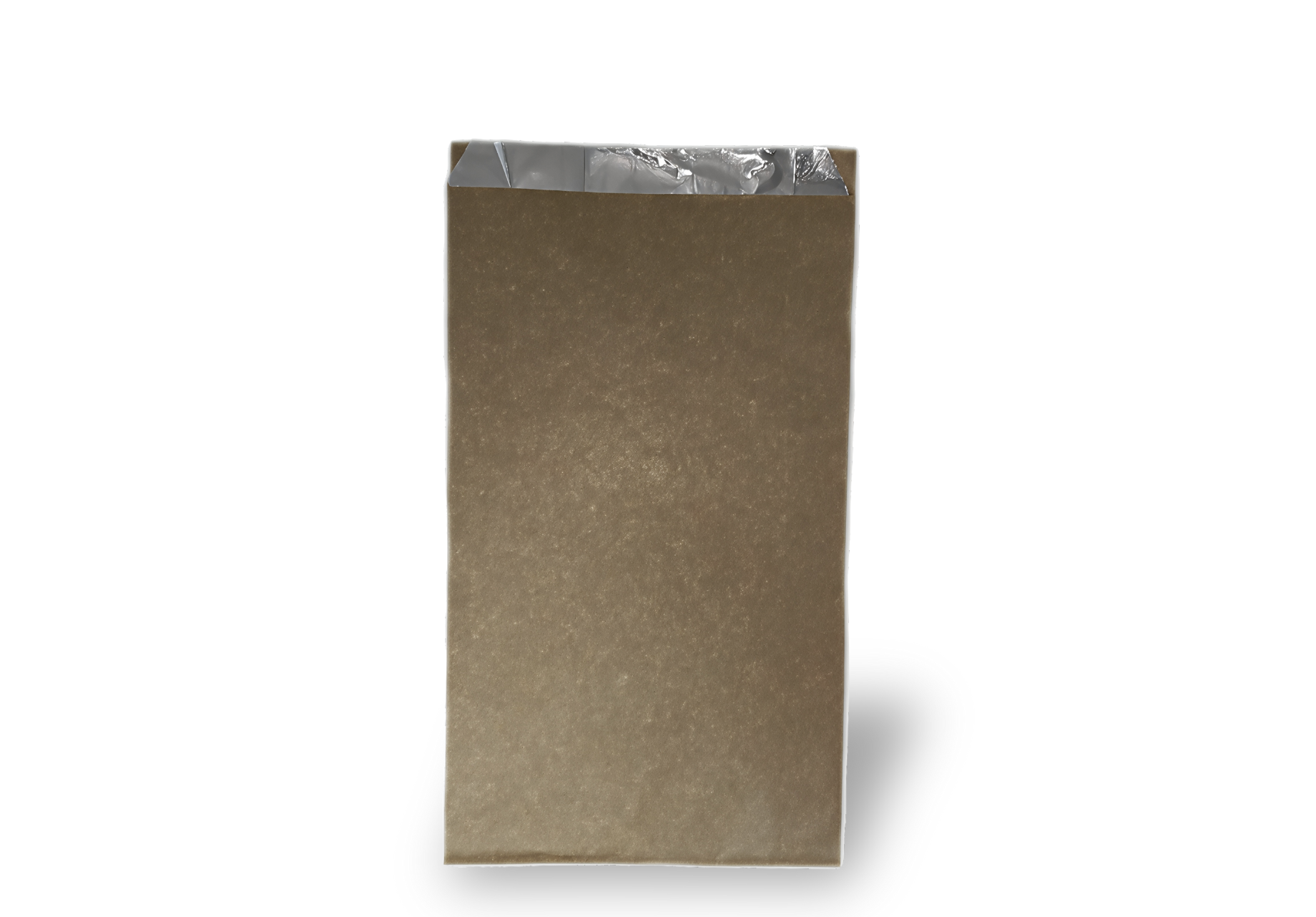  Plain Foil Chicken Bags (Brown)