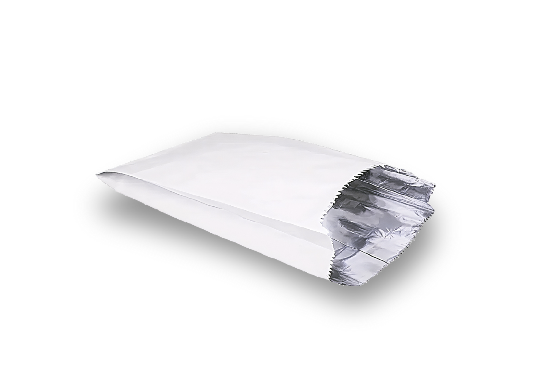  Plain Foil Chicken Bags (White)
