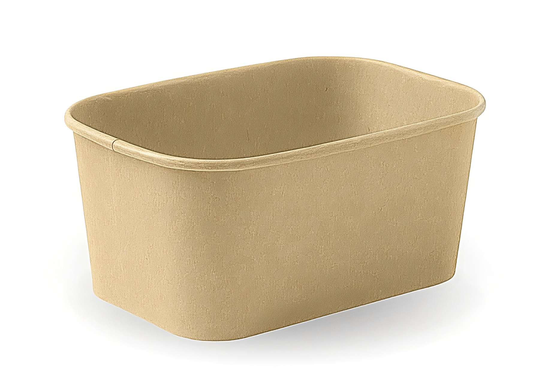 PLA Coated Kraft Rectangular Containers