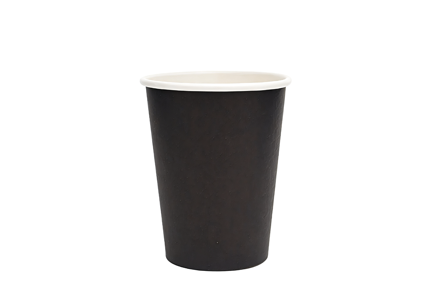 90mm Single Wall Paper PLA Coated Cup (Black)