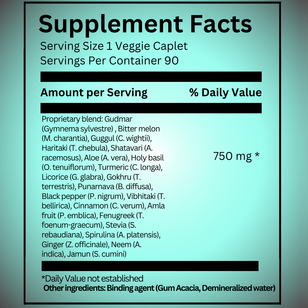 GlucoNorm – MD Formulated Research-Backed Natural Blood Sugar Support Formula, Blood Sugar Control, Reduces Sugar Cravings, Made Uniquely with Natures Glue (Gum Acacia), Vegan, Gluten-free, 90 Caplets