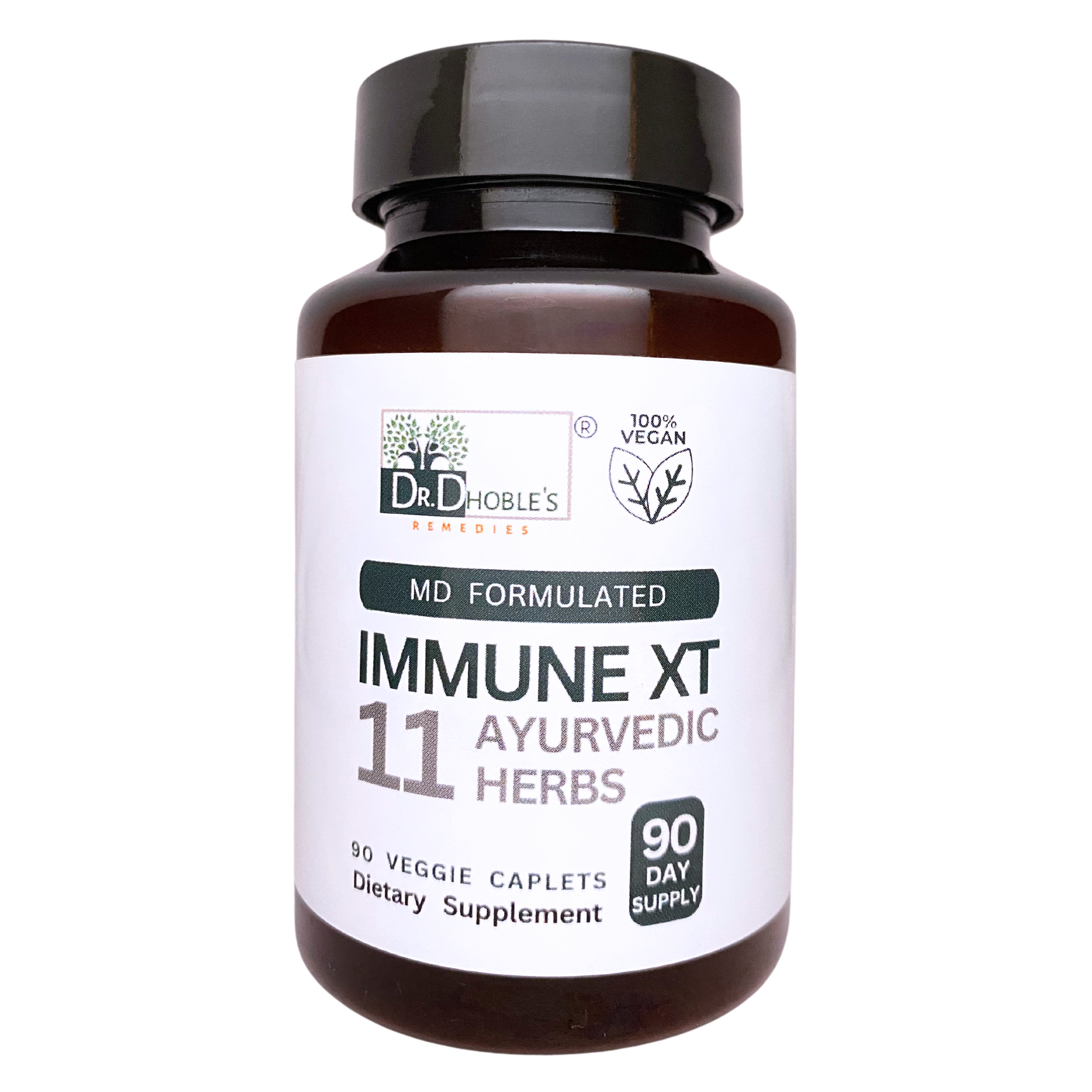 Immune XT - MD Formulated, 11 in 1 Immunity Support Supplement, Herbal Immunity Booster Formula for Wellness, Boost Natural Defense System for Adults, Vegan 90 Pills