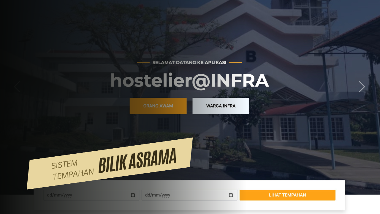 FYP : Sistem Tempahan Bilik Asrama