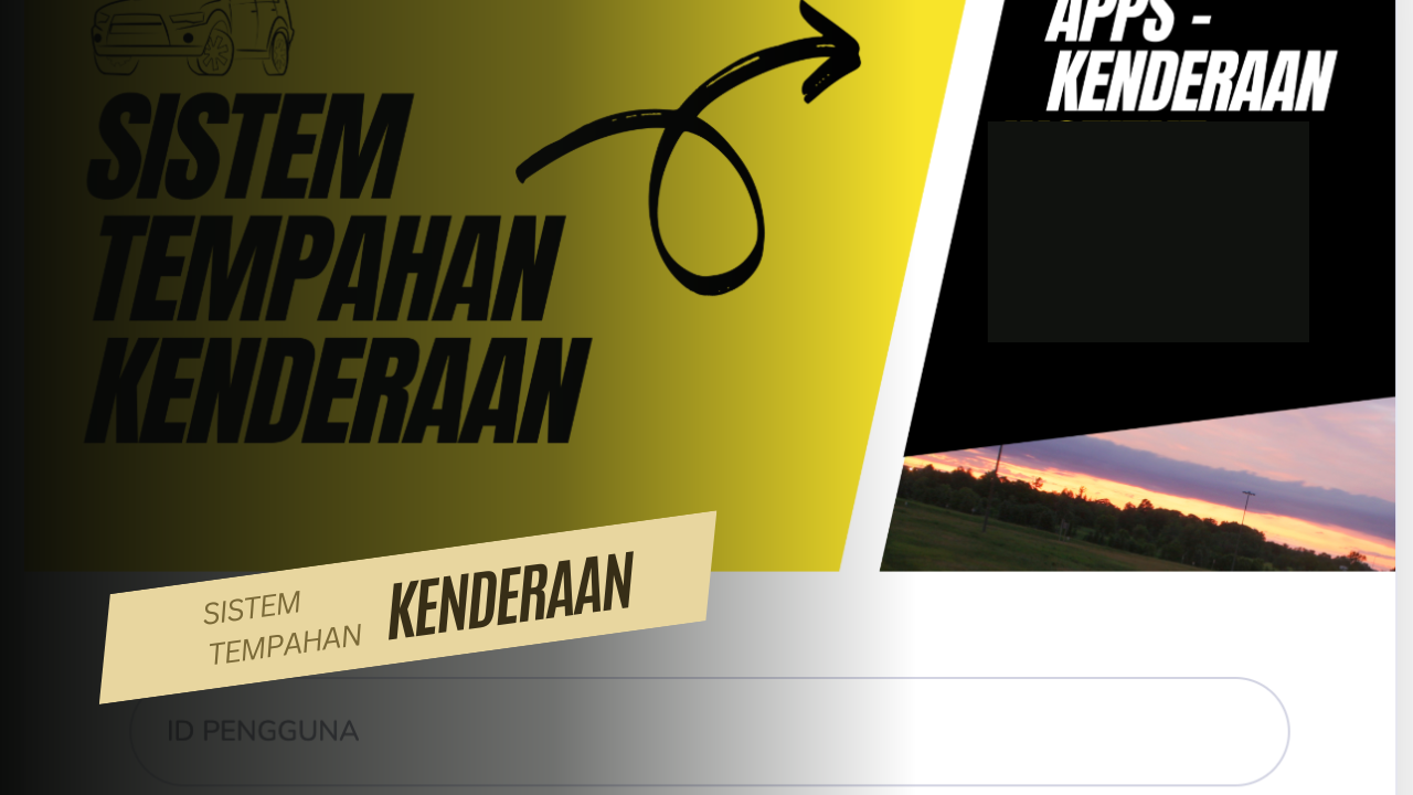 FYP: Sistem Pengurusan Tempahan Kenderaan