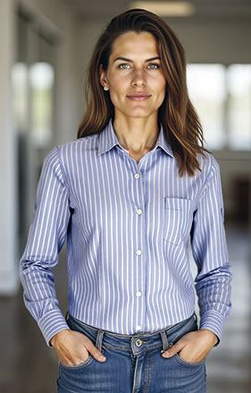 Camisa laboral CORPORATION m/l