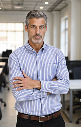 Camisa laboral AGENCY m/l