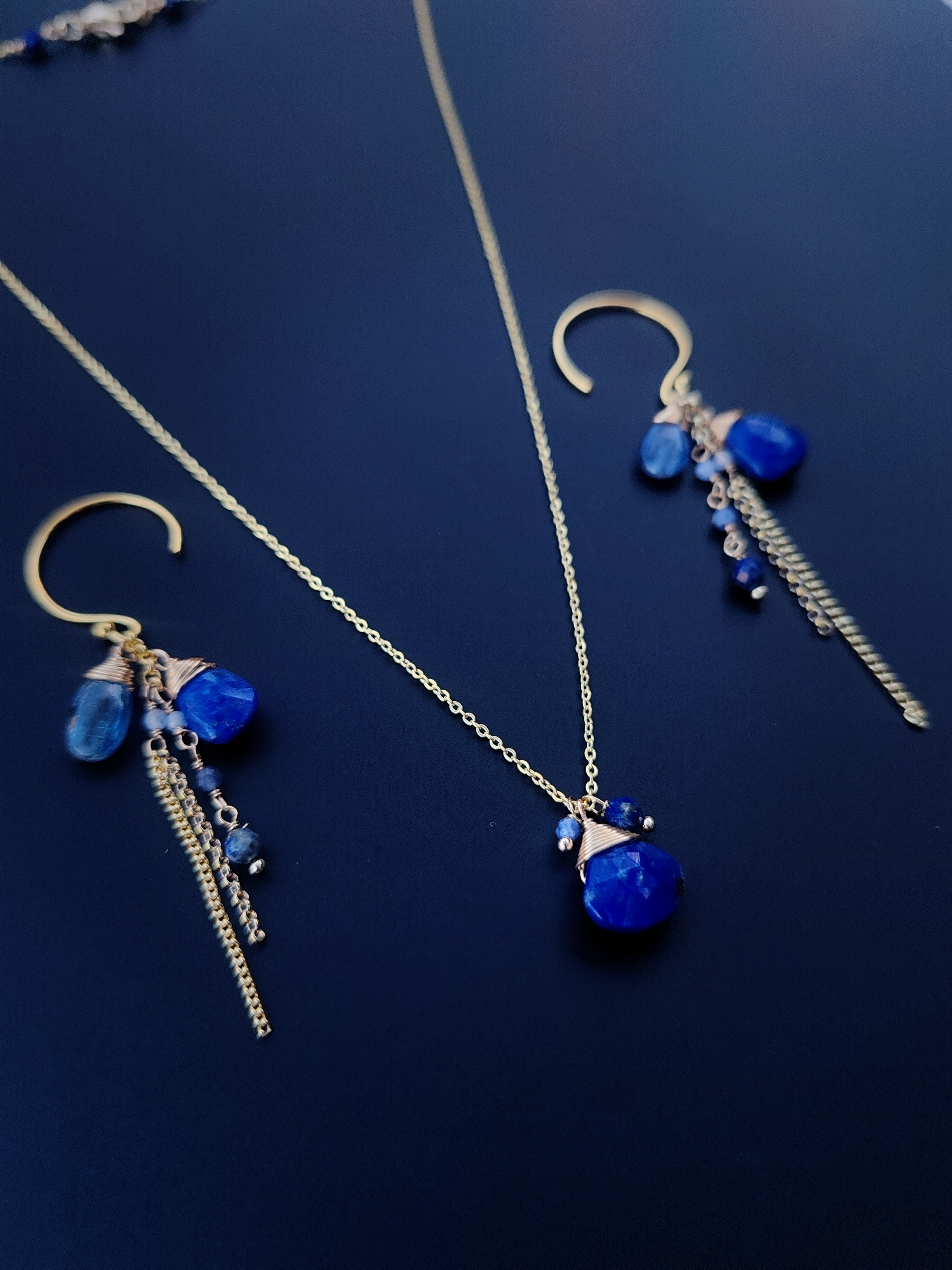 Parure “Éclat Naturel” – Bijoux en Pierres Fines facettée