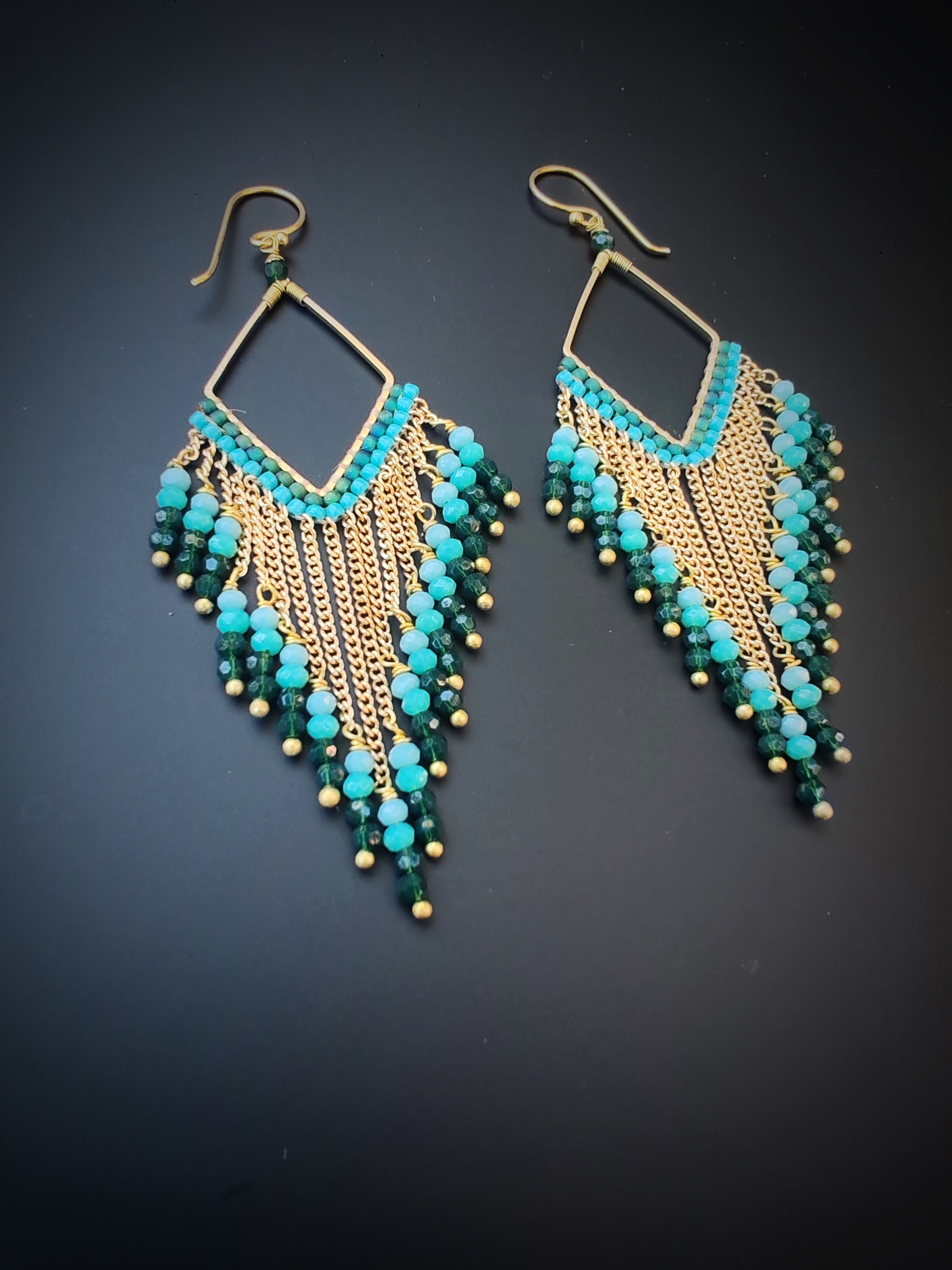 Boucles d'oreille Déesse