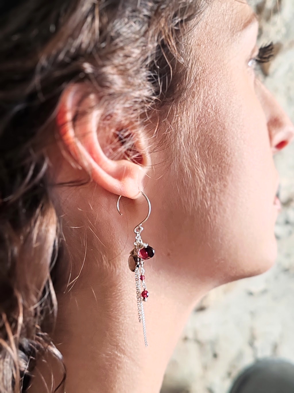 Parure “Éclat Naturel” – Bijoux en Pierres Fines facettée