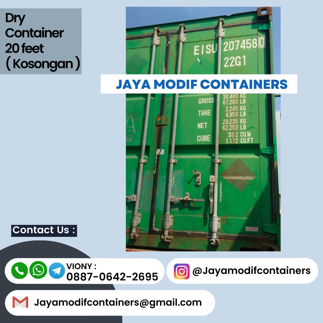 Container Dry/Storage 20 Feet 24jt